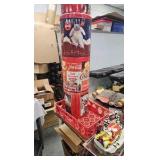 Coca Cola Thermometer, Cookie Jar and Tins