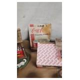 Coca Cola Figures, Bank, Cars, etc