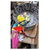 Cherub Wall Shelf and Various Vintage Items