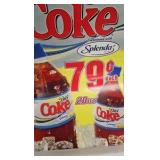 Assorted Coca Cola Tine Lot with Diet Coke Splenda Ad