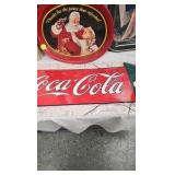 Coca Cola Trays and Nostalgic Metal Sign