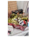 Coke Sata Figure, Bottles, Stapler