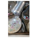 Lot of 2 flats of Vintage Auto Ads,and Misc