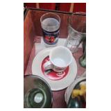 Storage Locker w/mis Coke Memorbilia