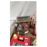 Coca Cola Figures, Bank, Cars, etc