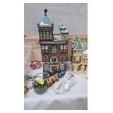 Vintage Christmas and Snow Village Pieces