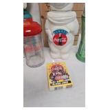 Coca Cola Sugar Shaker w/box, Santa Snow Globe by Hallmark