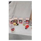 Coke Salt/Pepper Shakers and S/P Shaker Caddy