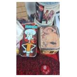 Coca Cola Throw, Patches, Tins, Case