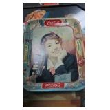 Coca Cola Picture, trays, action bank, stuffie
