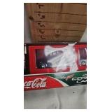 Six Pack Vintage Coke Bottles/Case, 2005 Corvette Carrier