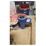 Coke Cooler Glass Set, additional Cups