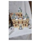 Vintage Christmas and Snow Village Pieces