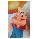 Vintage Wall Shelves and Popeye Puppet