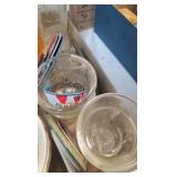 Lot of 2 flats of Vintage Auto Ads,and Misc