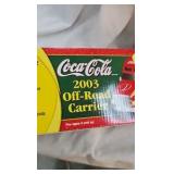 wood crate and 2003 off road carrier