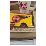 Coca Cola 1949 Delivery Truck and Misc Cups