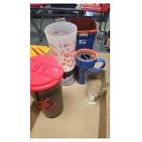 Coke Cooler Glass Set, additional Cups