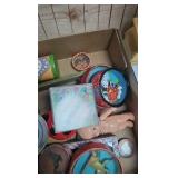 Vintage BB Game Lot with Cupie Style Dolls