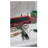 Cast Iron Coke Horse and Wagon Delivery and Misc