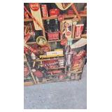 Coca Cola Displays and Puzzle(complete and boarded)