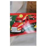 wood crate and 2003 off road carrier