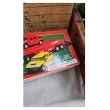 wood crate and 2003 off road carrier