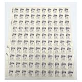 Scott #2181, 23 Cent Mary Cassatt Sheet of 100 Stamps