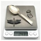 Vintage Sterling Silver Lot (24.3 grams)