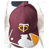 Nice Lot of Minnesota Vikings and Minnesota Twins Baseball Hats