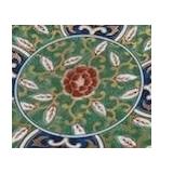 Vintage Japanese Kozan Gama Scalloped Mino Ware Bowls & Plate