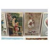 Antique and Vintage Postcards, Advertising Cards, and 1967 U.S. Air Force Decal Sticker