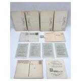 Antique and Vintage Postcards, Advertising Cards, and 1967 U.S. Air Force Decal Sticker