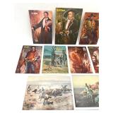 Vintage 1970s Old Western Postcards - Wild Bill Hickok, Jesse James, Doc Holliday and More!