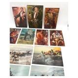 Vintage 1970s Old Western Postcards - Wild Bill Hickok, Jesse James, Doc Holliday and More!