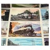 Vintage Lot of New York Central Railroad Postcards