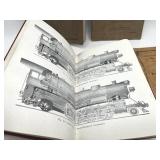 Lot of Antique and Vintage Train Locomotive Booklets