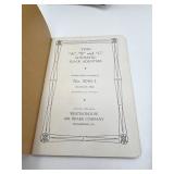 Lot of Antique and Vintage Train Locomotive Booklets