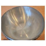 Vintage Pewter Footed Bowl by Vaga Norsk Tinn (Norway) / Ornate Rosemailing design / #31 3 1/2" x 6 1/2"