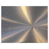 Vintage Pewter Bowl (Norway) / Traditional Rosemaling pattern / 2 1/4" x 8 1/2"