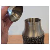Vintage 11 1/2" Pewter Table Vase by Hagness (Norway) / Selba pattern