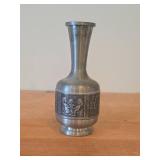 Vintage 8" Pewter Table Vase by Dovre (Norway) / Mid 20th Century style