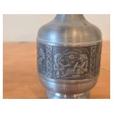 Vintage 8" Pewter Table Vase by Dovre (Norway) / Mid 20th Century style