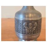 Vintage 8" Pewter Table Vase by Dovre (Norway) / Mid 20th Century style
