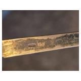 Vintage 7 1/2" Norsk Tinn Pewter Bud Vase by Selandia (Norway)