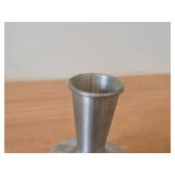 Vintage 6" Norsk Tinn Pewter Table Vase by Menuett (Norway)
