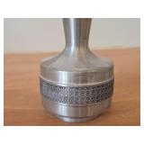 Vintage 6" Norsk Tinn Pewter Table Vase by Menuett (Norway)