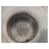 Vintage 3 1/2" Norsk Tinn Pewter Candle Holder (Norway)