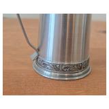 Vintage Pewter Cup and Beer Tankard (Norway)