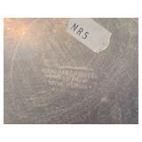 Lot of (2) Vintage 7-1/4" and 9" Pewter Plates (Norway)